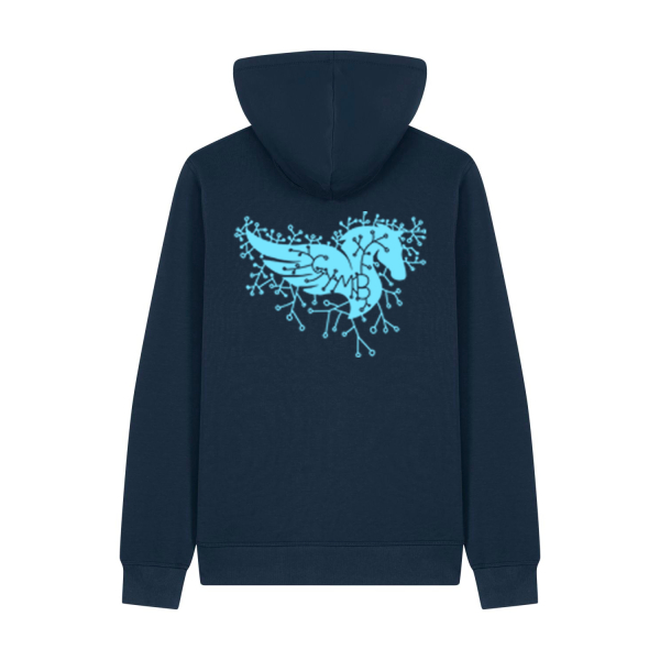 GYMB Pegabyte Logo | Bio Zipper Hoodie unisex