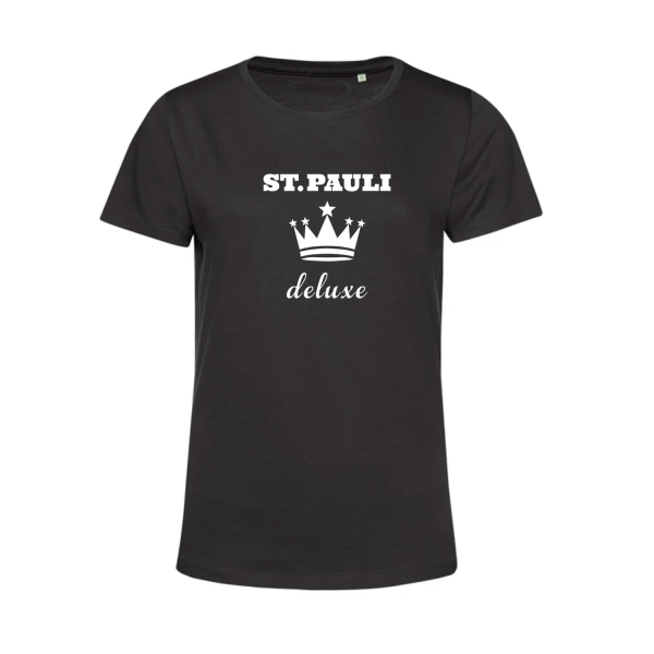 St. Pauli deluxe | T-Shirt Mädels mit großem Brustlogo