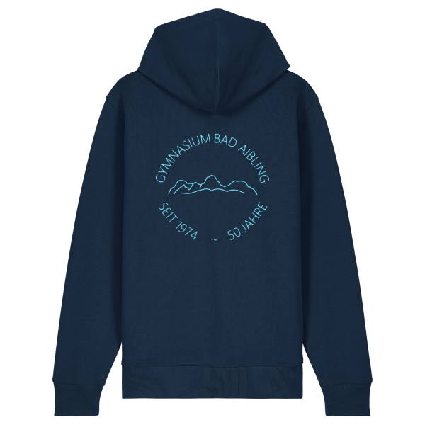 GBA - Kreis Logo | Bio Zipper-Hoodie unisex