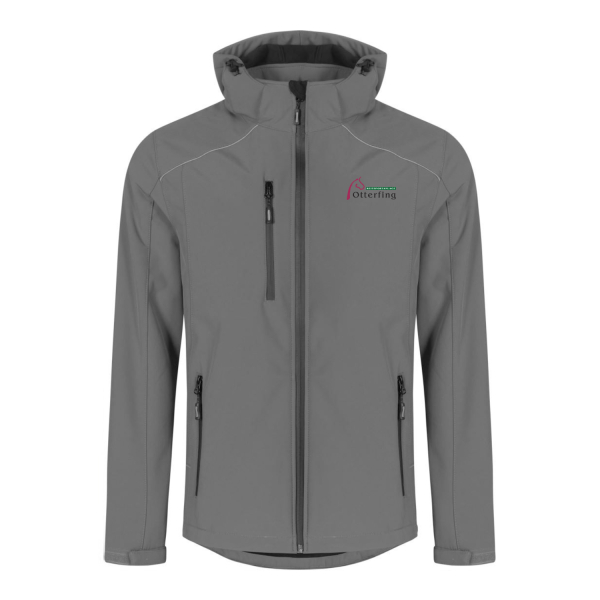 RA Otterfing Brustdruck und RVF Oberland Rückenlogo | Men's Softshell Jacket