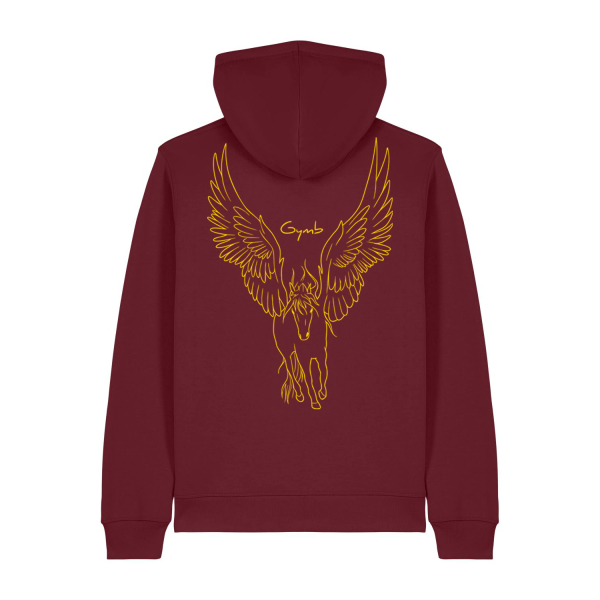 GYMB Pegasus Logo | Bio Zipper Hoodie unisex