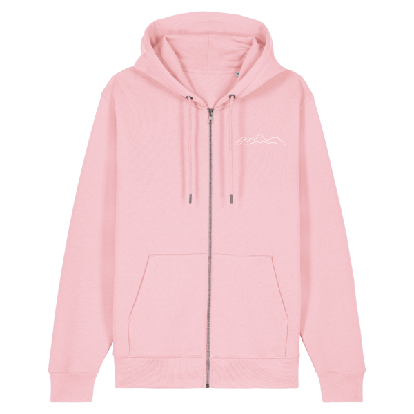 GBA - Kreis Logo | Bio Zipper-Hoodie unisex
