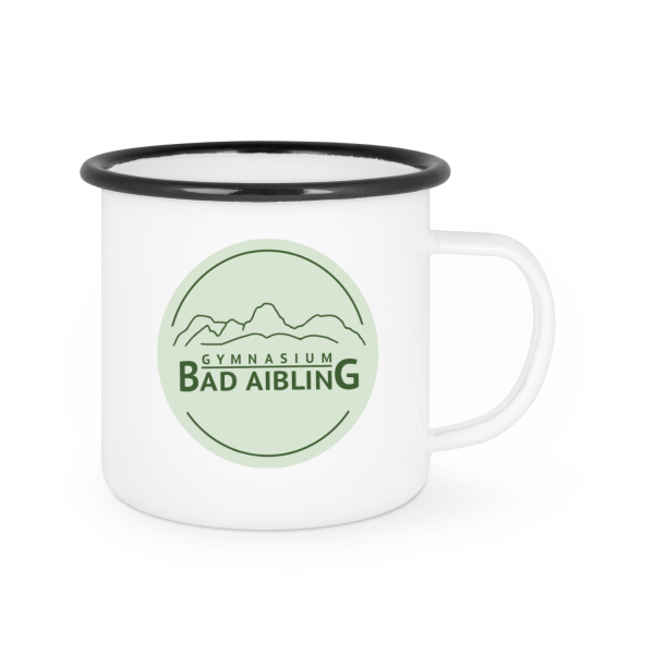 GBA Kreis Logo | Emaille-Tasse