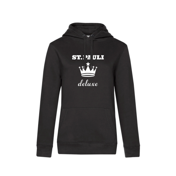 St Pauli deluxe | Hoodie Women mit großem Brustlogo