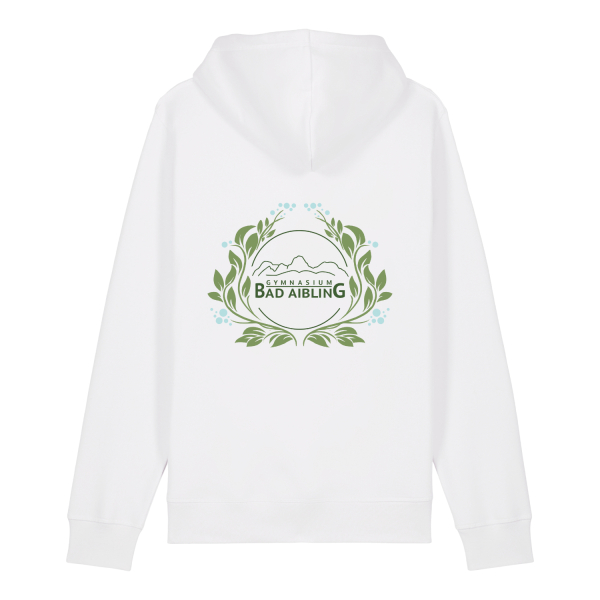 GBA blaue Blume Logo | Bio Hoodie unisex