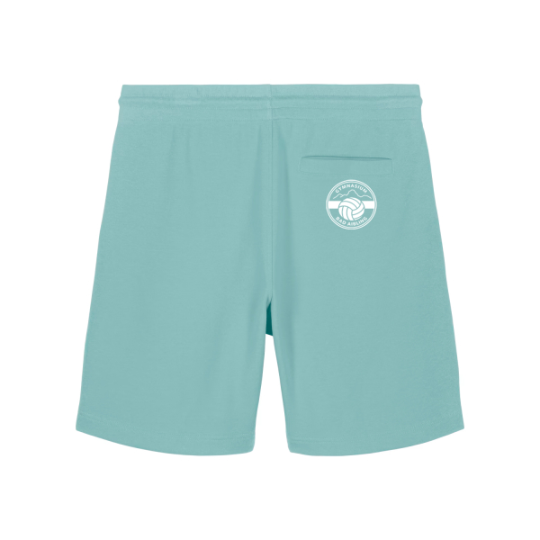 Gymnasium Bad Aibling Jogginghose – Sonderkollektion Bewegte Schule – teal monstera