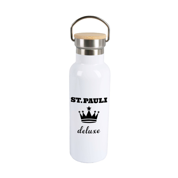 St. Pauli deluxe | Thermosflasche mit Bambus Verschluß