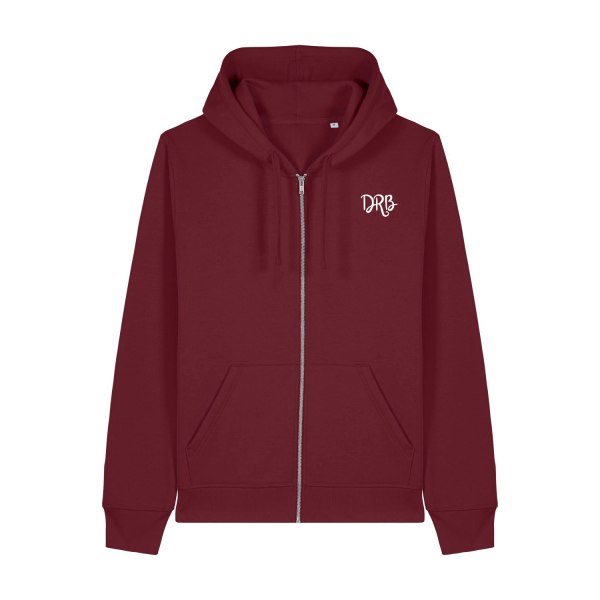 DRB Berge Logo | Bio Zipper Hoodie unisex