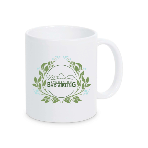 GBA blaue Blume Logo | Tasse