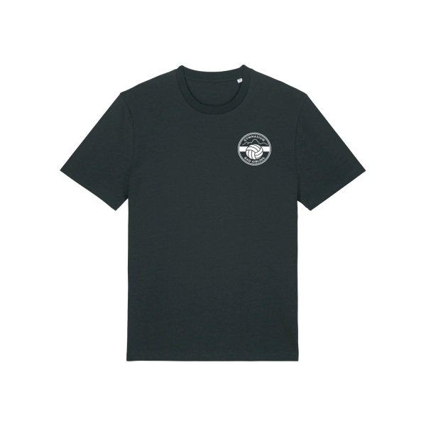 Gymnasium Bad Aibling T-Shirt – Sonderkollektion Bewegte Schule – black frontside