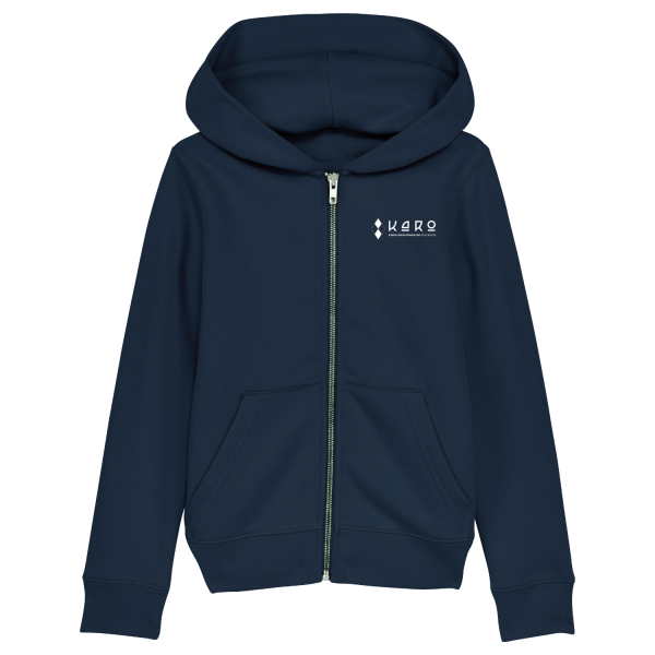 Gymnasium Bad Aibling Bergkette 50 Jahre Logo | Bio Zipper-Hoodie unisex