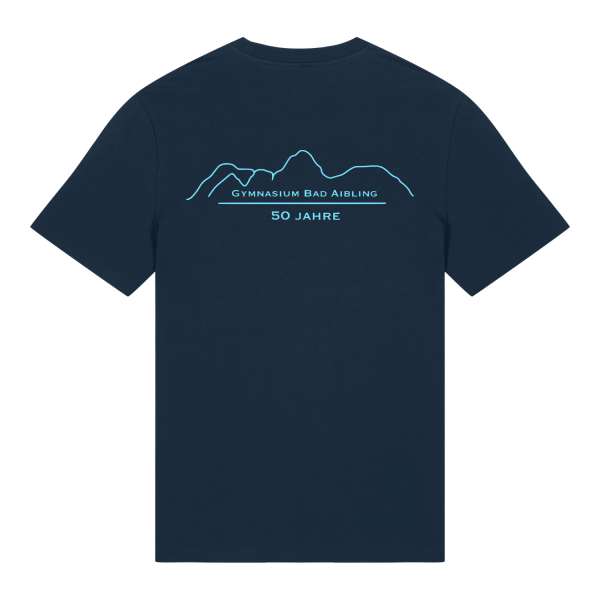 GBA - Bergkette 50 Jahre-Logo | Bio T-Shirt unisex