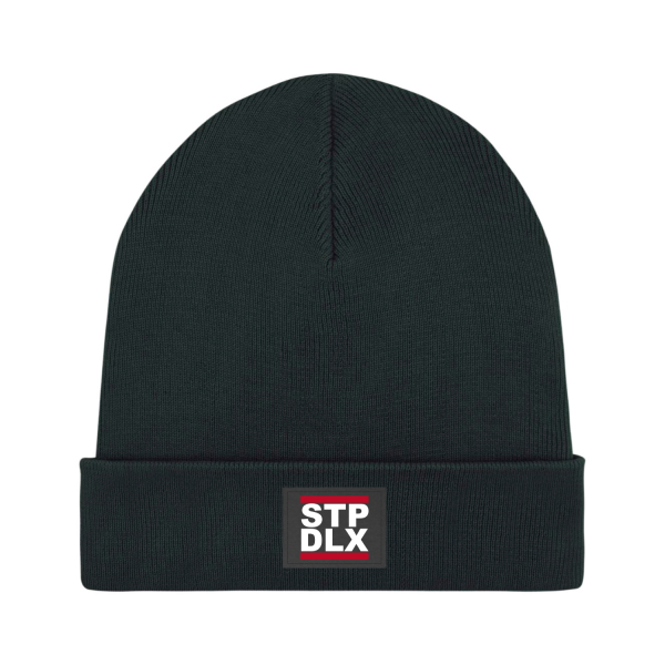 St Pauli Deluxe | Bio Rib Beanie mit STP DLX Logo