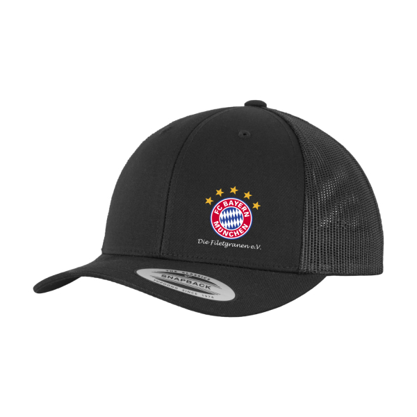 Die Filetgranen Fanclub | Retro Trucker Cap mit Snapback Verschluss