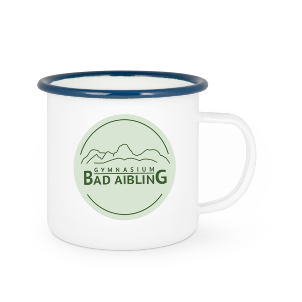 GBA Kreis Logo | Emaille-Tasse