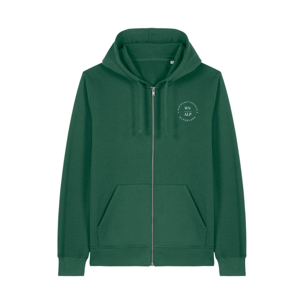 WS ALP Classic Logo | Bio Zipper-Hoodie unisex