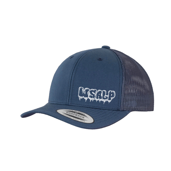 WS ALP Graffiti Logo | Retro Trucker Cap mit Snapback Verschluss
