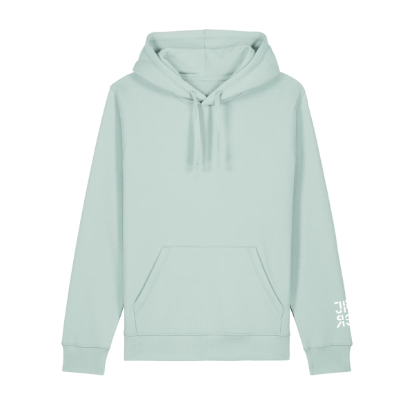JR RS Schullogo Ärmelprint | Bio Hoodie unisex