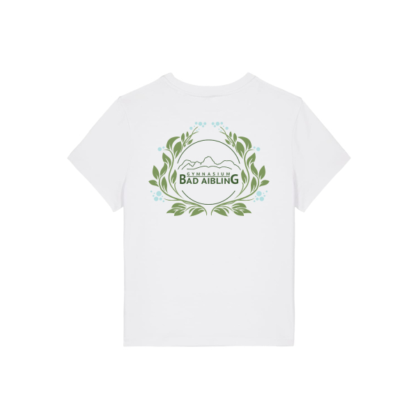 GBA blaue Blume Logo | Bio T-Shirt Women