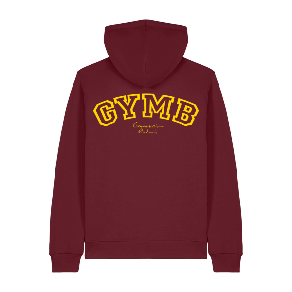 GYMB Highschool Logo | Bio Zipper Hoodie unisex