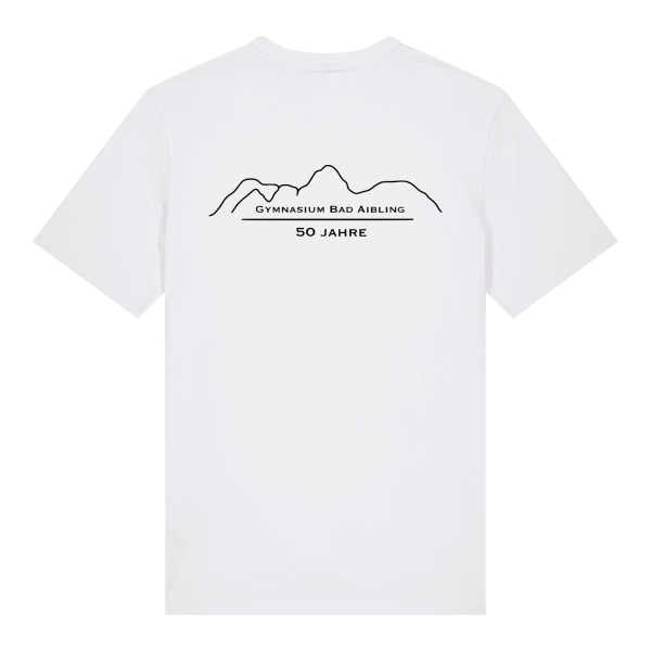 GBA - Bergkette 50 Jahre-Logo | Bio T-Shirt unisex