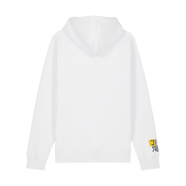 JR RS original Schullogo Ärmelprint | Bio Hoodie unisex