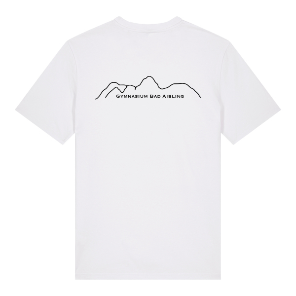 GBA - Bergkette Logo | Bio T-Shirt unisex