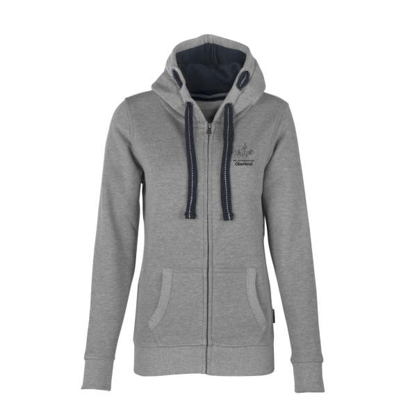 RVF Oberland Brustlogo und RA Otterfing Rückenlogo | Damen Hoodie mit Reißverschluss