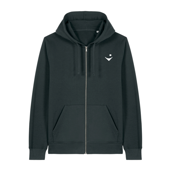 WS ALP Berg-Logo | Bio Zipper-Hoodie unisex