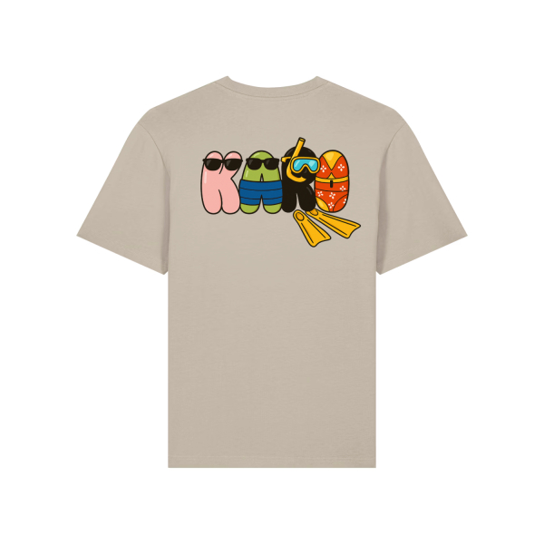 KaRo Sommer Logo | Bio Oversize T-Shirt unisex
