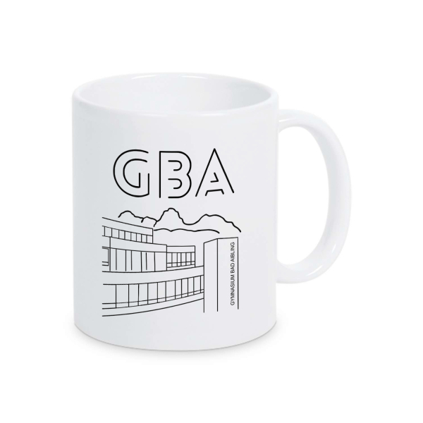 GBA Schulhaus Logo | Tasse