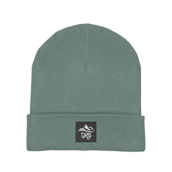 DRB Berge Logo | Bio Rib Beanie unisex