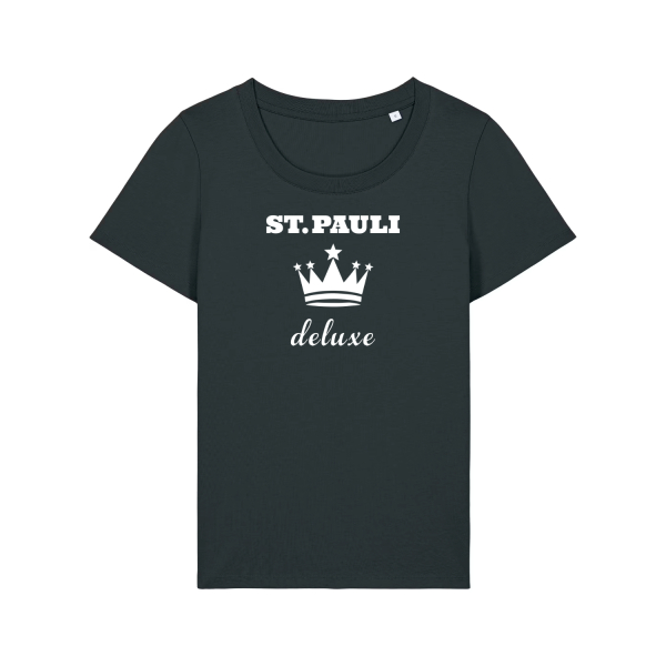 St. Pauli deluxe | T-Shirt Mädels mit großem Brustlogo