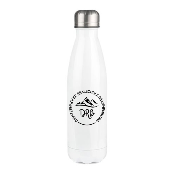 DRB Berge-Logo | Thermosflasche mit Edelstahl Verschluß