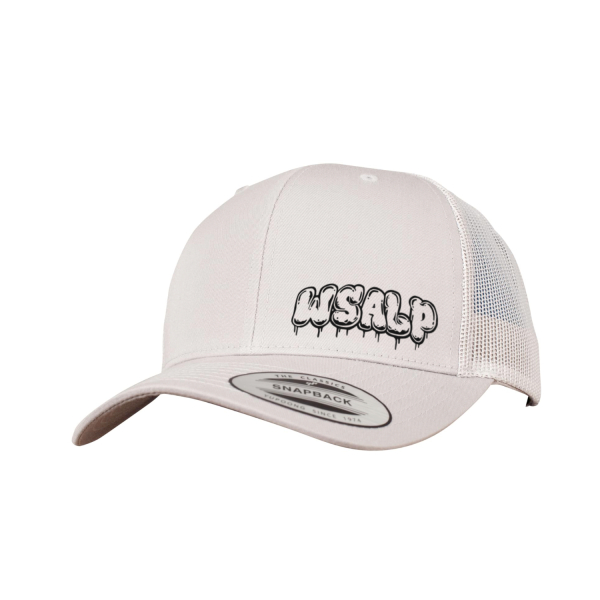 WS ALP Graffiti Logo | Retro Trucker Cap mit Snapback Verschluss