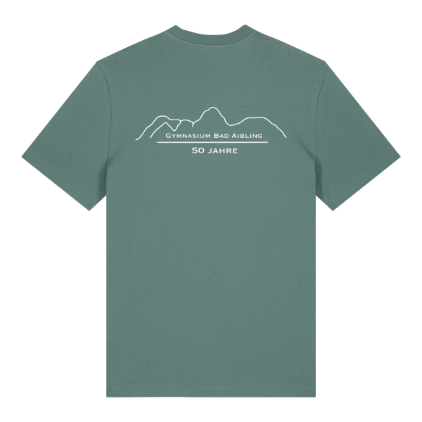 GBA - Bergkette 50 Jahre-Logo | Bio T-Shirt unisex