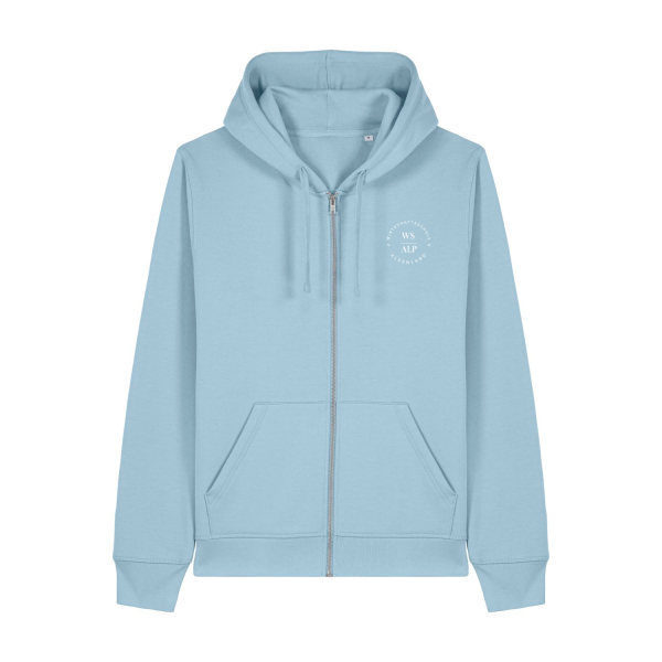 WS ALP Classic Logo | Bio Zipper-Hoodie unisex
