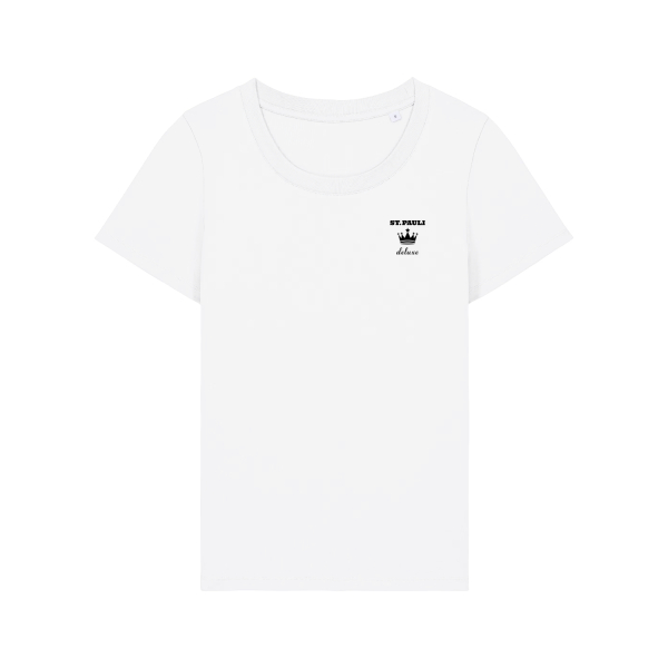 St. Pauli deluxe | T-Shirt Mädels mit kleinem Brustlogo