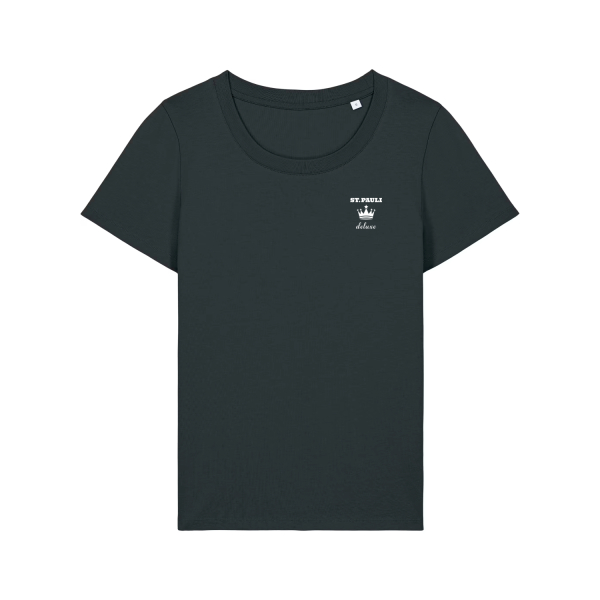 St. Pauli deluxe | T-Shirt Mädels mit Brust- und Rückenlogo