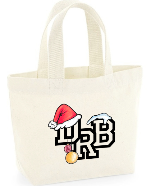 DRB Weihnachts Sport Logo | Bio Mini Tote Bag