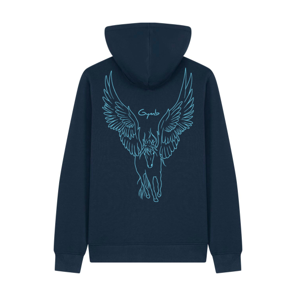 GYMB Pegasus Logo | Bio Zipper Hoodie unisex
