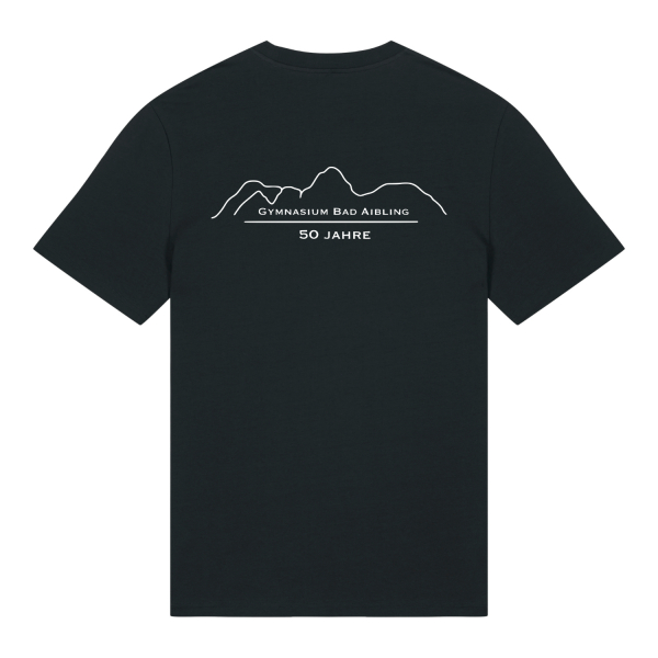 GBA - Bergkette 50 Jahre-Logo | Bio T-Shirt unisex