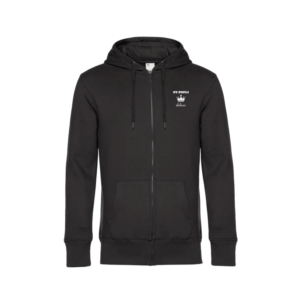 St Pauli deluxe | Zipper Hoodie Men - kleines Brustlogo