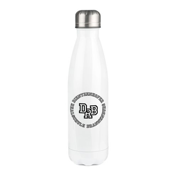 DRB Sport-Logo | Thermosflasche mit Edelstahl Verschluß